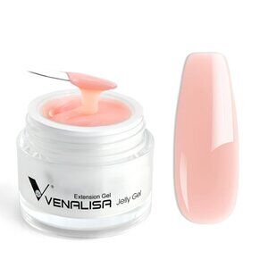 2/$25 VENALISA Nail Gel Jelly Nude Pink Hard Gel Nails Extension  Tender Pink